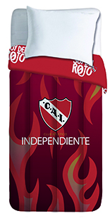 Cubrecama Matelasseado Club Atlético Independiente Diseño Indep B PA